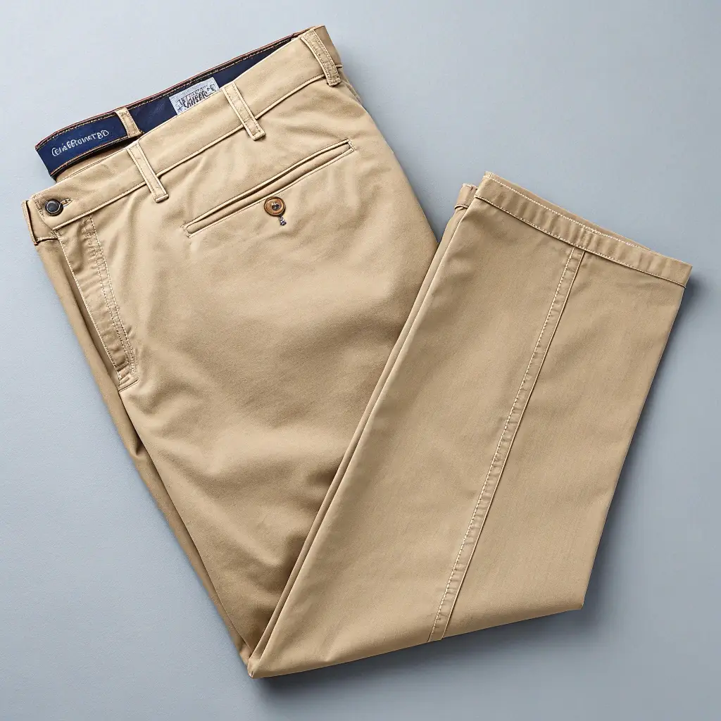 Relaxed Fit Cotton Chinos